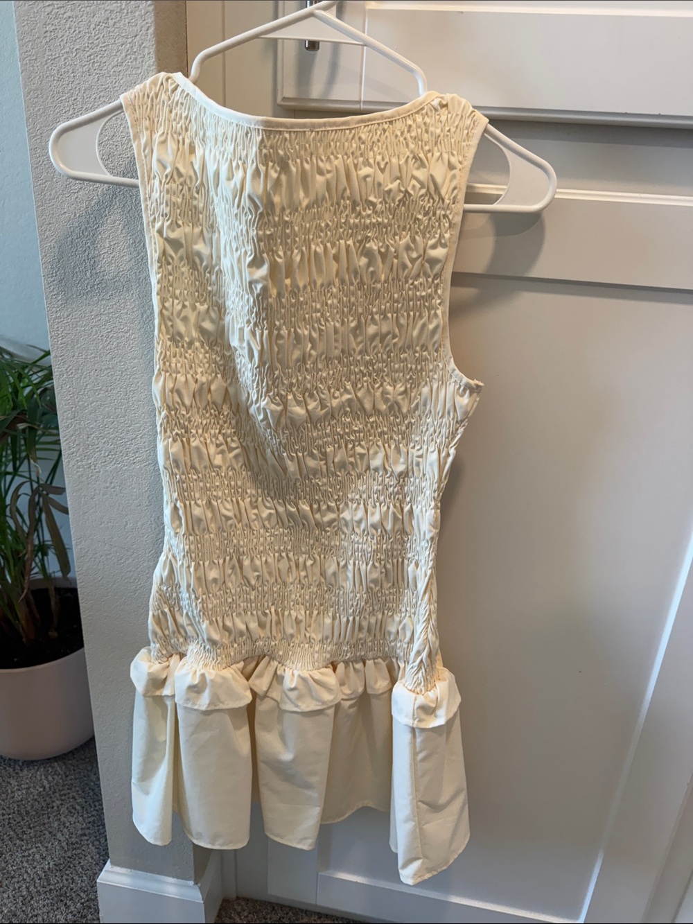 Mini Dress w/ Ruffle Hem - Picture 3 of 3